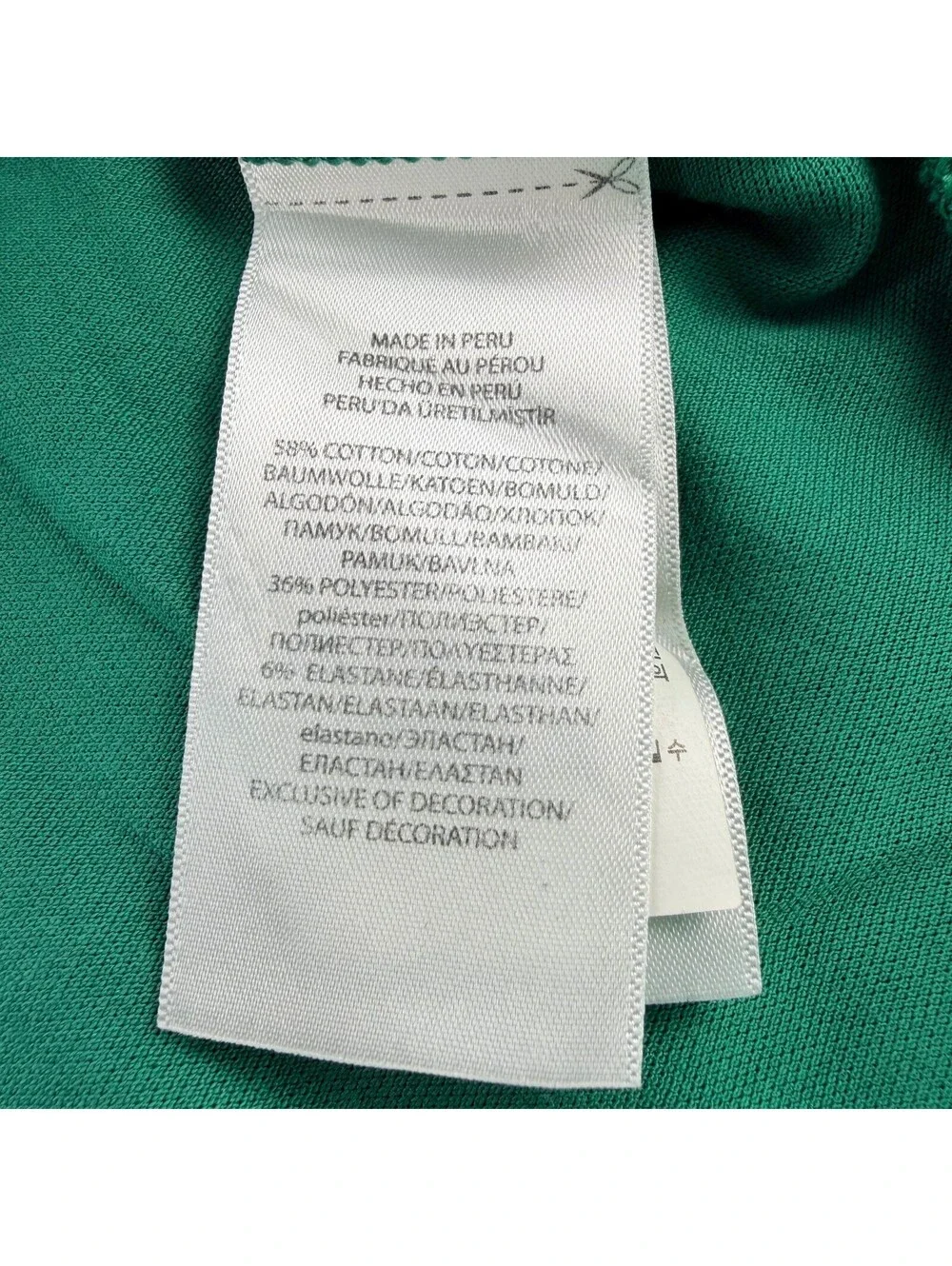 Polo Golf Ralph Lauren Men's XL Green Stretch Polo Shirt Plaid Trim Pony